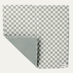 Checker Matcha Organic Cotton Mat