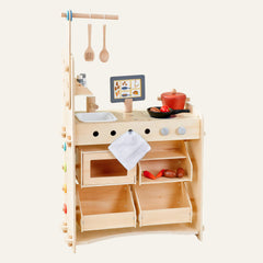 Creative Play 3 in 1 – Play Kitchen, Store & Workshop