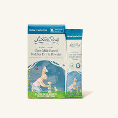 Littleoak Natural Goat Milk, Toddler Drink, 12 Months+, 6 X 0.79Oz Sachets