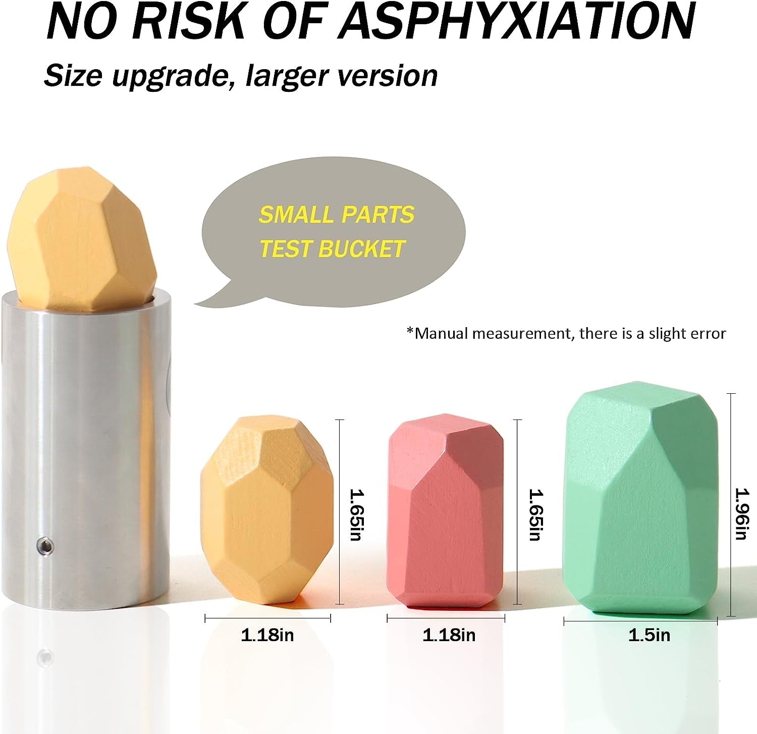 BESTAMTOY 36 PCS Wooden Sorting Stacking Rocks Stones,Sensory Toddler Toys Learning Montessori Toys, Building Blocks Game for Kids 3 4 5 6 Years Boy and Girl Birthday Gifts for Kids BESTAMTOY 36 PCS Wooden Sorting Stacking Rocks Stones,Sensory Toddler Toys Learning Montessori Toys, Building Blocks Game for Kids 3 4 5 6 Years Boy and Girl Birthday Gifts for Kids