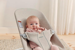 Babybjörn Bouncer Bliss, 3D Jersey, Light Beige