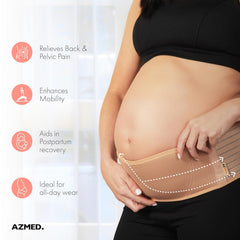 Adjustable Abdominal Binder for Pregnancy