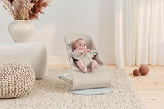 Babybjörn Bouncer Bliss, 3D Jersey, Light Beige