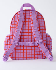 Cool Kid Backpack | Orchid Grid