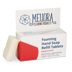 Foaming Hand Soap Refill Tablets - 6-Pack Plastic-Free Boxed
