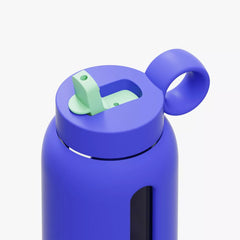 Bink 10 Oz Kids' Water Bottle Flip Cap Navy