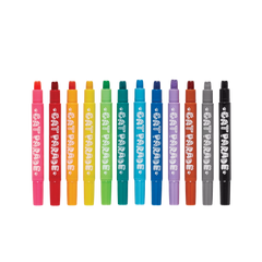 Cat Parade Gel Crayons - Set of 12