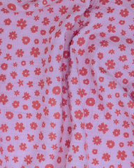 Organic Muslin Swaddle | Lavender Cosmos