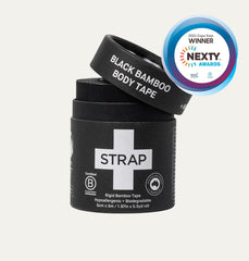 STRAP Black Bamboo Body Tape x 3