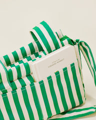 Stroller Party™ Caddy Bag | Green Stripe