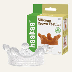 Haakaa Silicone Crown Teether - Clear