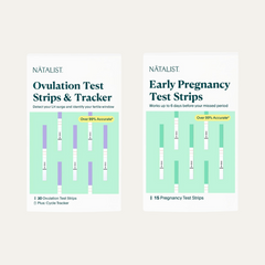 Ovulation Test Kit 30Ct and Natalist Pregnancy Test Strips 15Ct