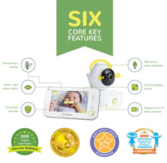 Low EMF | Motion Digital Video Baby Monitor