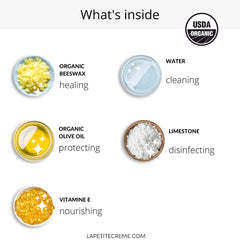 Organic French Diaper Rash Cream - 4 oz