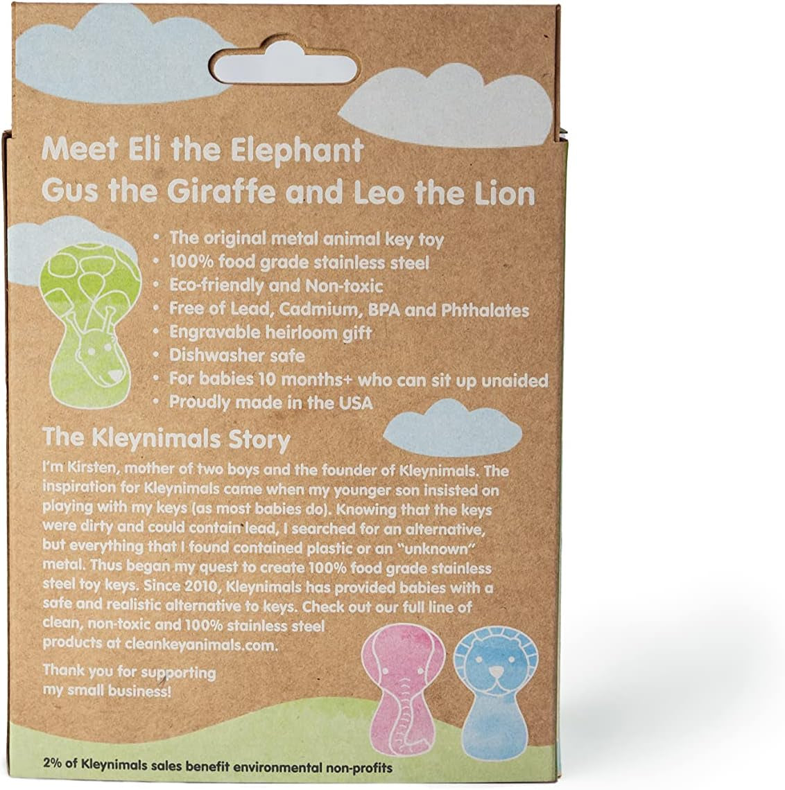 Stainless Steel Toy Keys Made in USA Stainless Steel Toy Keys Made in USA