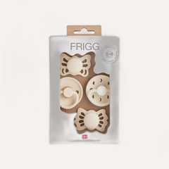 FRIGG Baby's First Pacifier Moonlight Sailing (Cream) 4-Pack