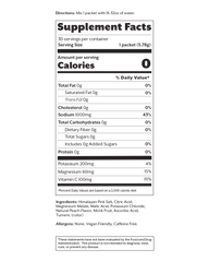 White Peach Electrolyte Drink Mix