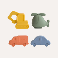 Vehicles Mold Free Bath Play Set