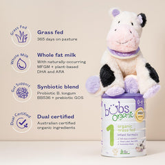 Bubs Organic® Grass Fed Infant Formula Stage 1