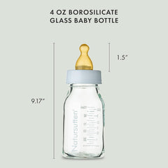 Glass Baby Bottles 3.7 oz