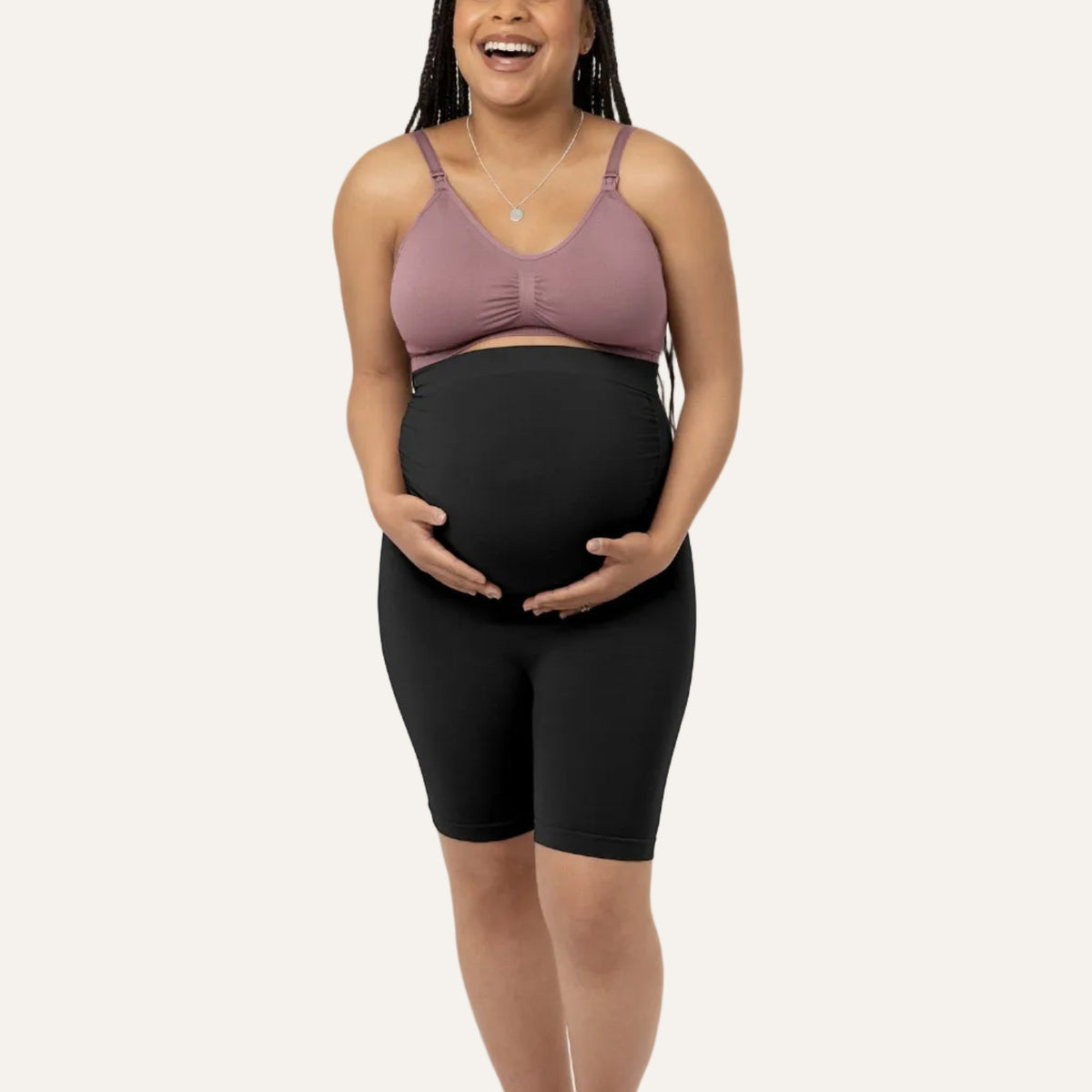 Seamless No-Chafe Maternity Underwear | Black