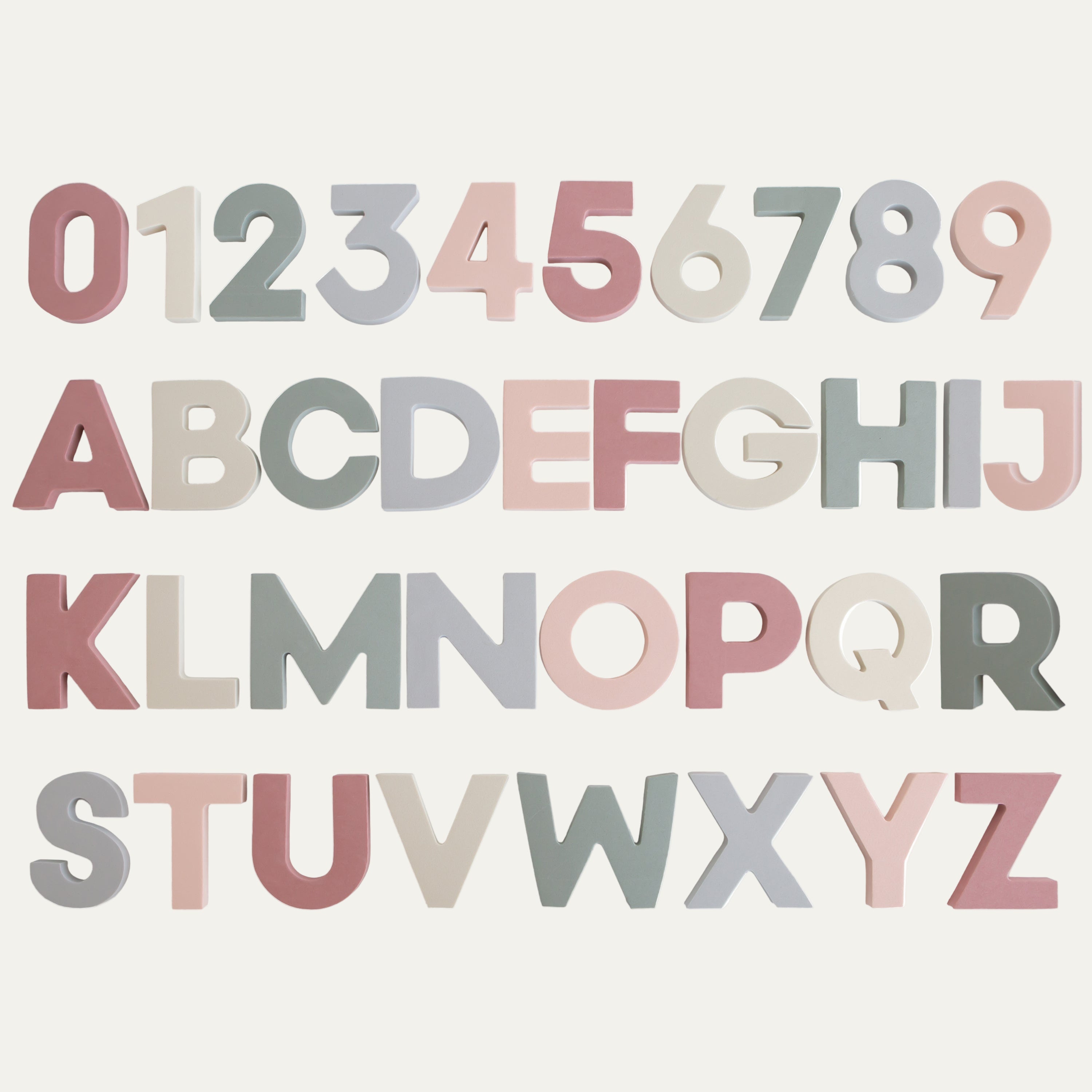 Letters & Numbers Bath Play Set