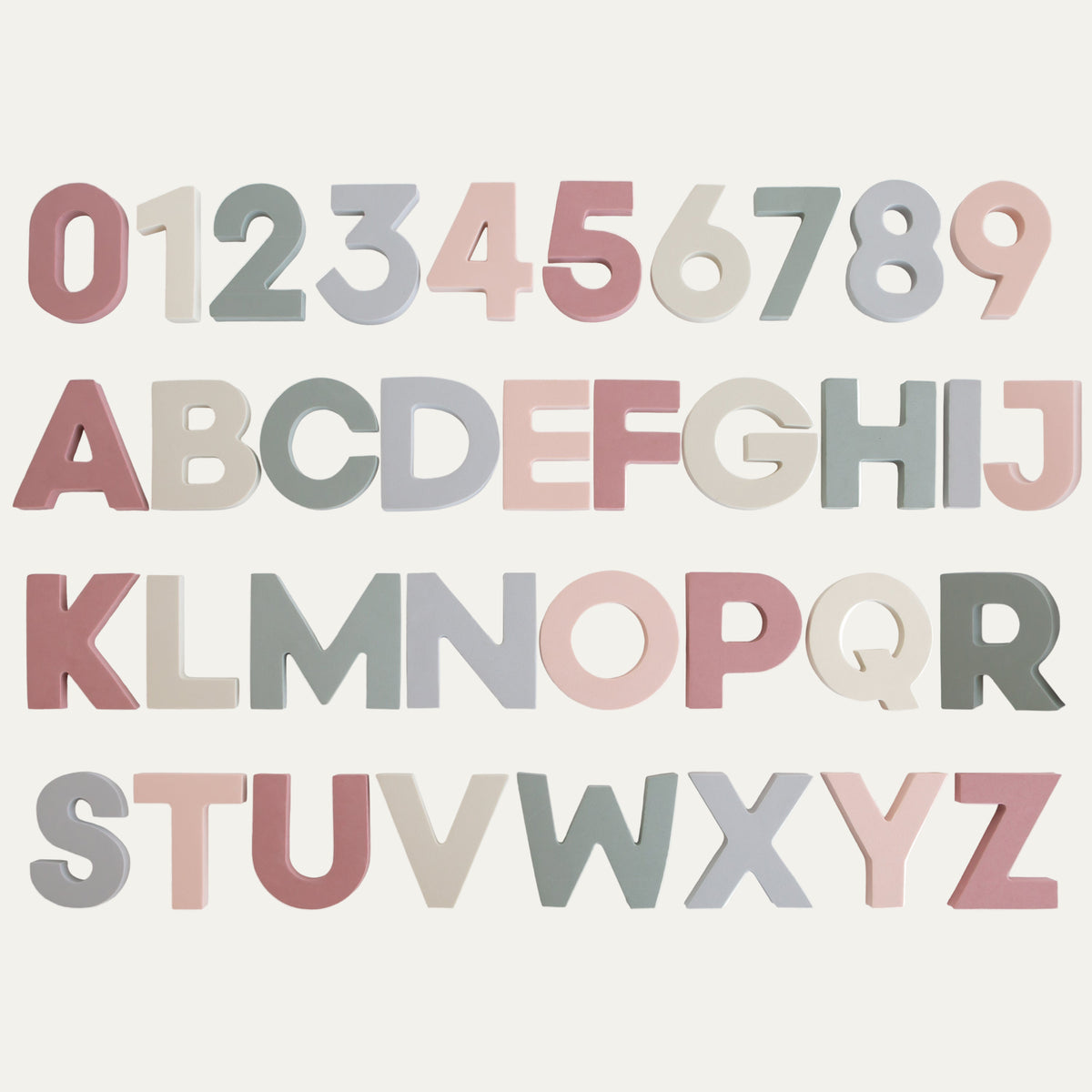 Letters & Numbers Bath Play Set