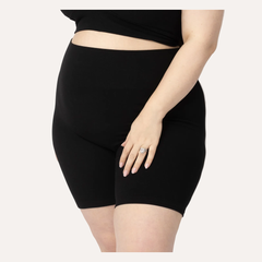 Bamboo Maternity & Postpartum Bike Short | Black
