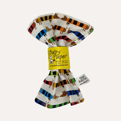 Organic Dachshund Pattern Baby Paper