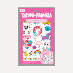Tattoo-Palooza Temporary Tattoos - Funtastic Friends - 3 Sheets