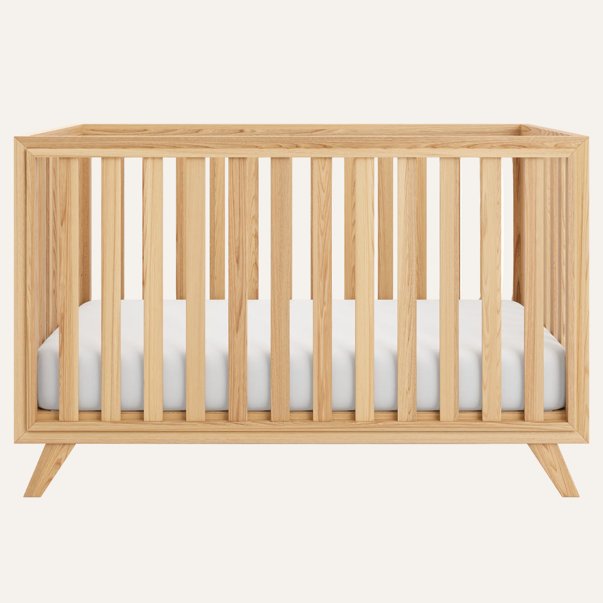 Baby Crib for 0 to 3 Years - Natural Wood