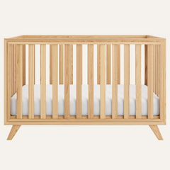 Baby Crib for 0 to 3 Years - Natural Wood