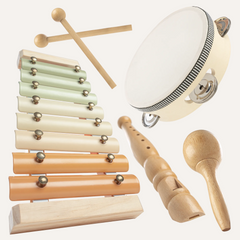 4-Piece Kids Musical Instruments for Toddlers
