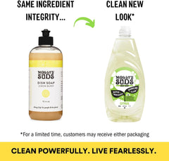 Molly'S Suds Liquid Dish Soap | Clean, Simple Ingredients | Extra Scrubbing Power | Citrus Scent, 24 Oz - 2 Pack