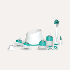 Baby Bottle Complete Feeding Set – Anti-Colic Bottles, Pacifiers, Warmer & Brush