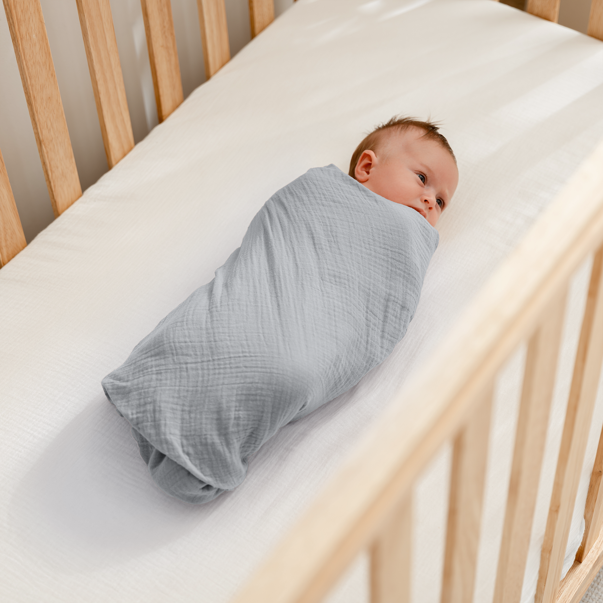 Muslin Swaddle Blankets (Pack of 3)