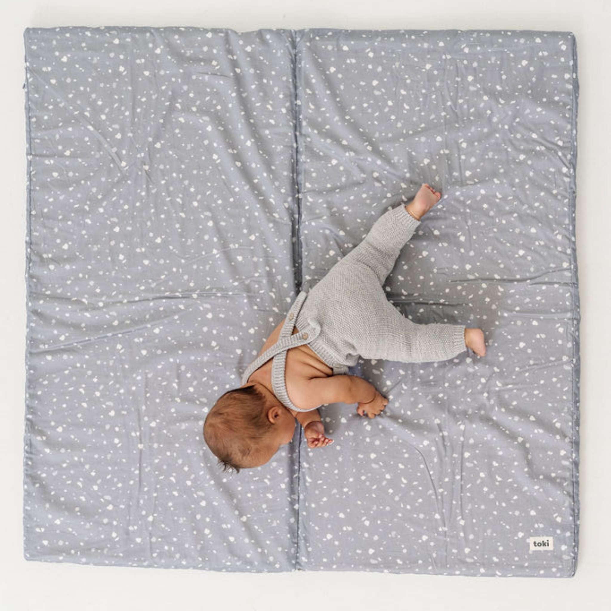 Terrazzo Slate Organic Cotton Mat