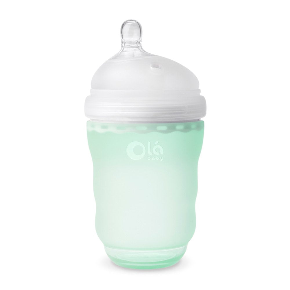 Olababy Gentle Baby Bottle (4Oz, Coral)