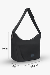 Roam Crossbody Diaper Bag / Mid(dle of the)night Black