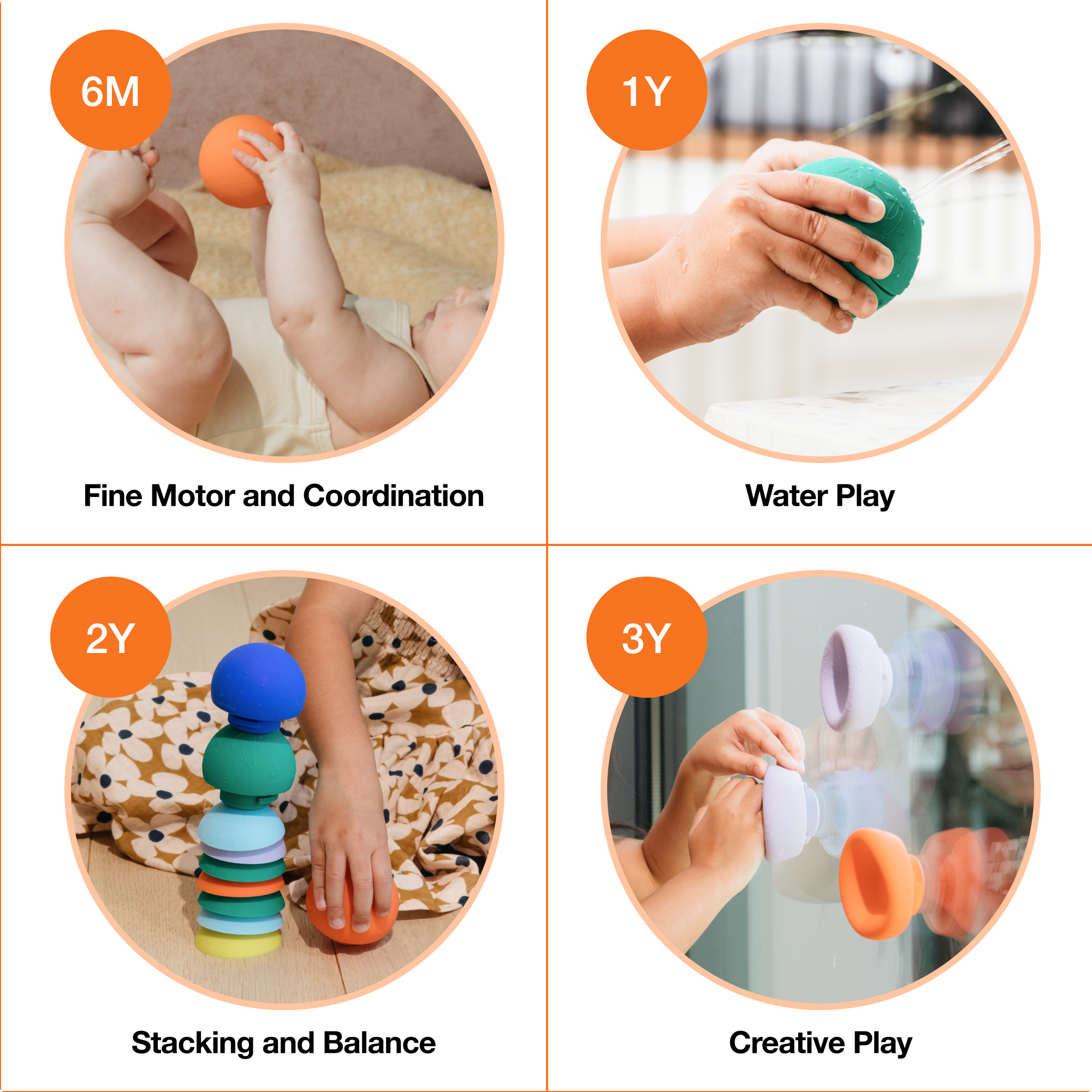 b is for ball® - 3-Ball Set
