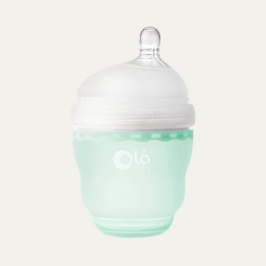 Olababy Gentle Baby Bottle (4Oz, Coral)