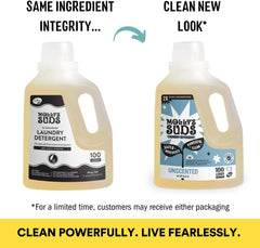 Molly'S Suds Liquid Laundry Detergent | Clean Laundry Detergent Soap for Sensitive Skin | 2X Concentrated, High Efficiency (HE) | Unscented - 100 Loads