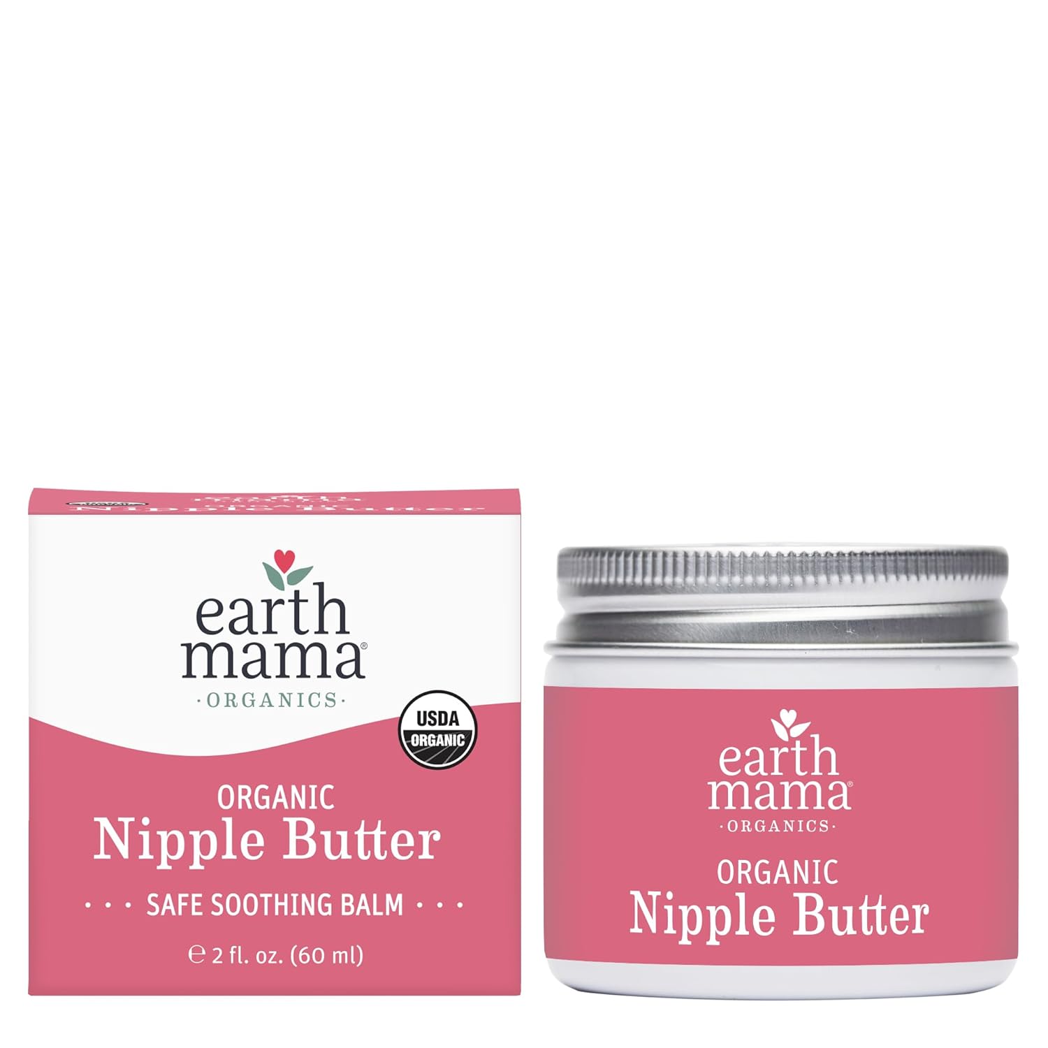 Earth Mama Nipple Butter™ & Diaper Balm | Nipple Cream & Organic Skincare for Baby | Breastfeeding & Postpartum Essentials Bundle
