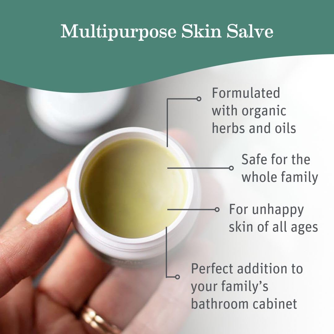 Earth Mama Organic Skin & Scar Balm |C-Section Recovery Skin Care, Pregnancy Stretch Mark Scar Cream with Organic Jojoba Oil, Tamanu Oil & Gotu Kola