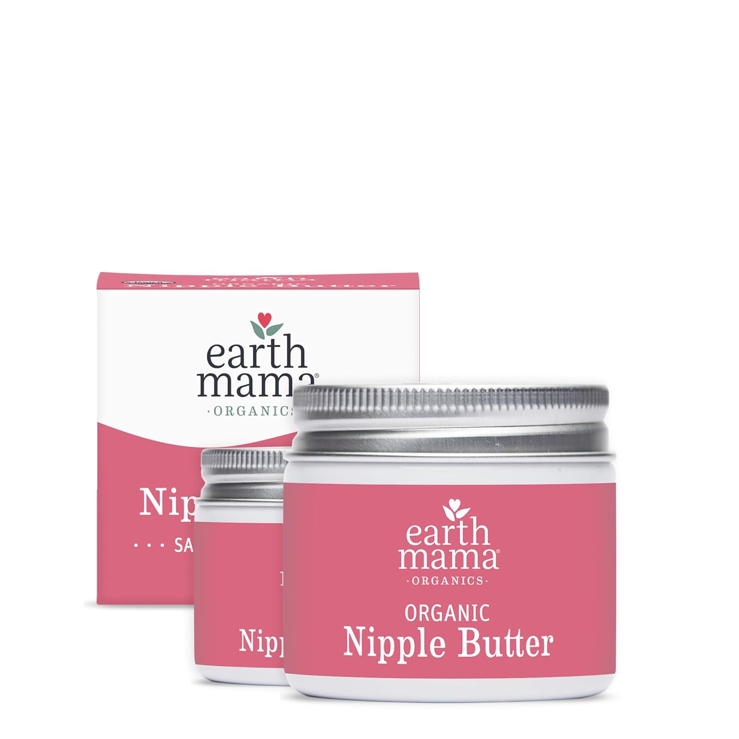 Earth Mama Nipple Butter™ & Diaper Balm | Nipple Cream & Organic Skincare for Baby | Breastfeeding & Postpartum Essentials Bundle