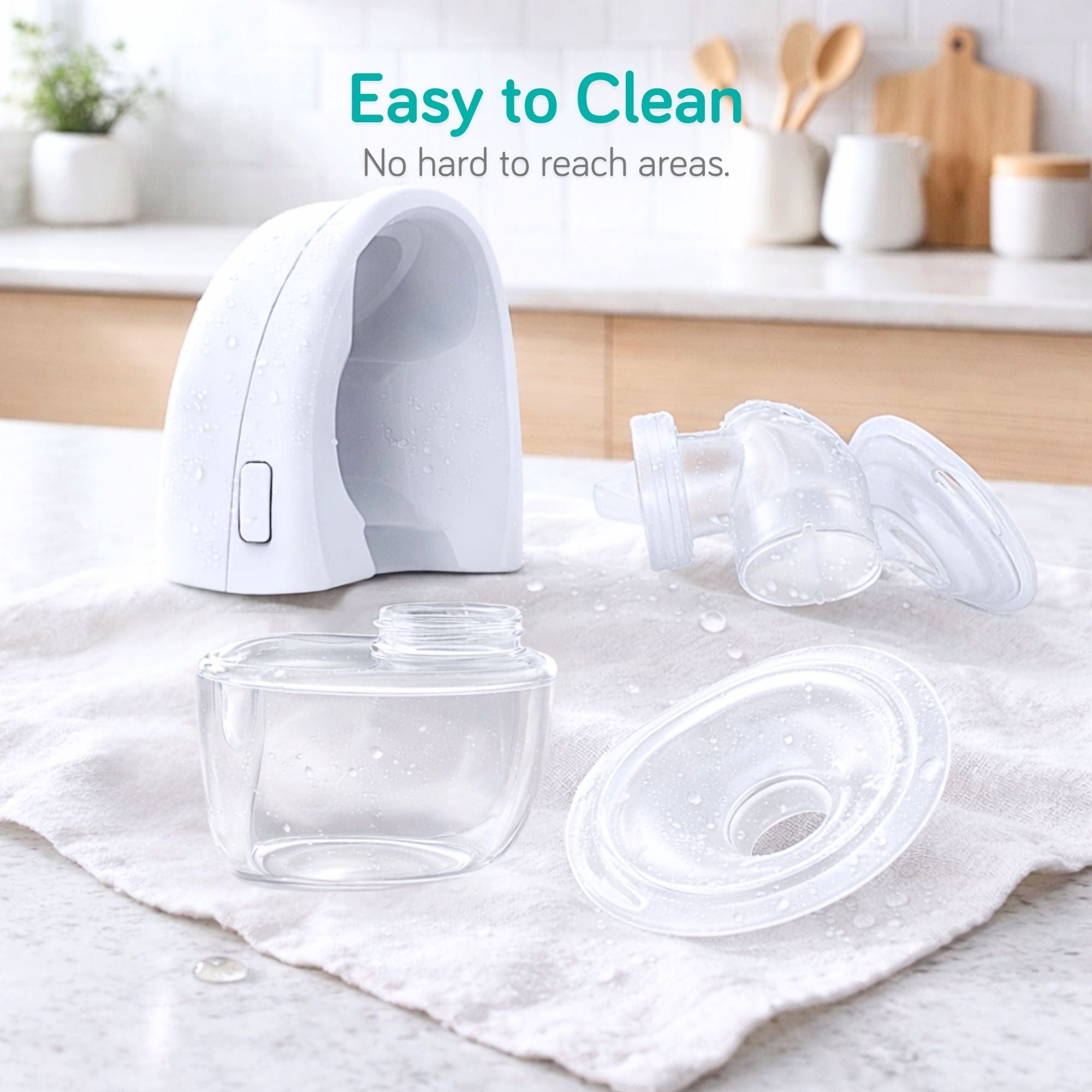 Nanobébé Wearable Breast Pump – Hands-Free, Quiet, App-Controlled