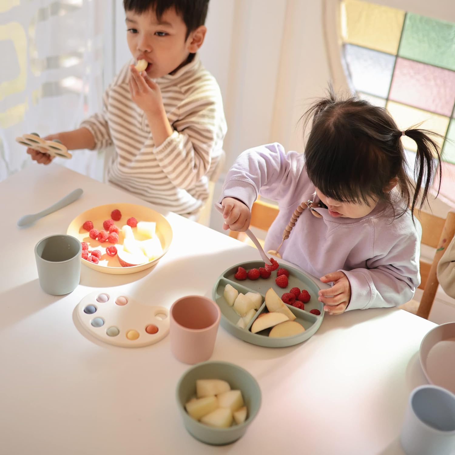 Silicone Feeding Spoons 2 pack