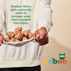 Caboo Tree Free Baby Wipes, Eco Friendly Naturally Derived Baby Wipes for Sensitive Skin, 12 Resealable Peel Tab Travel Packs, 72 Wipes per Pack, Bulk Total of 864 Wipes