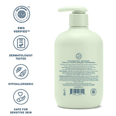 Pipette Baby Shampoo and Body Wash - Fragrance Free, Tear-Free Bath Time, Hypoallergenic, Moisturizing Plant-Derived Squalane, New Formula, 11.8 Fl Oz