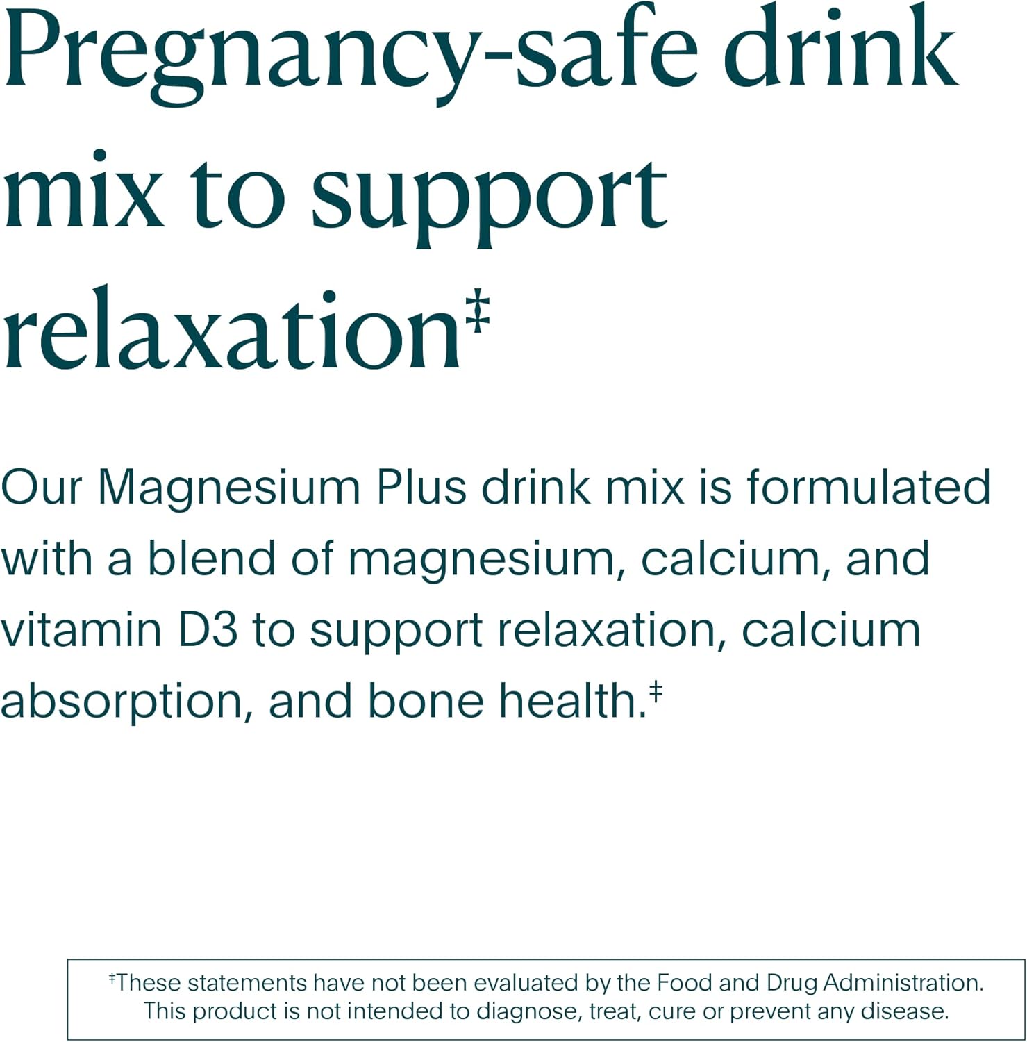 Magnesium plus 300 Mg Drink Mix with Calcium & Vitamin D3